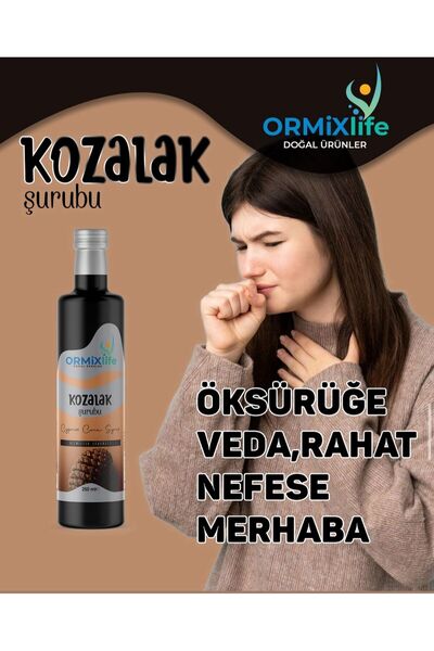 ORMİXlife Kozalak şurubu %100 saf Doğal & Katkısız 250 ml