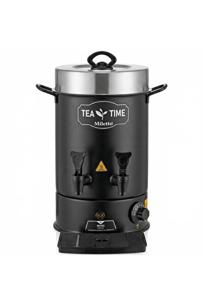 Miletto 80 Bardak Black Çay Makinesi 8,5 lt - MR22S
