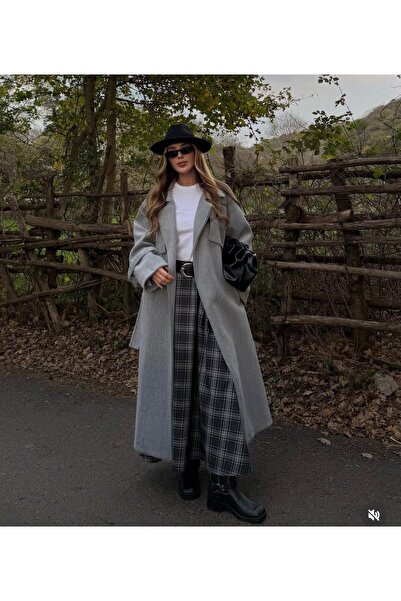 MODA AÇELYA Women's Long Coat