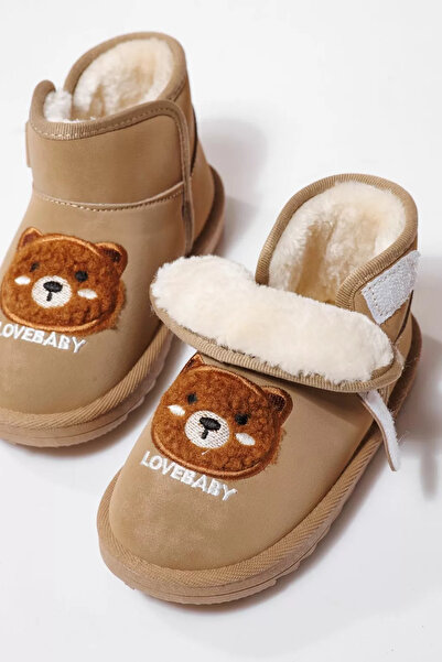 Zaira Ghete fete imblanite khaki din piele ecologica Julieta #23152 - 30