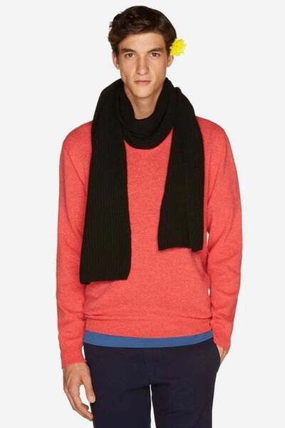 United Colors of Benetton Men's Black Scarf Model Code: (1302U0723Black)