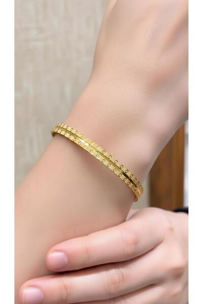 12 gr (GRAM) Dorika Ray Desenli Çöp Bilezik Yatırımlık İşçiliksiz 22 Ayar Altın