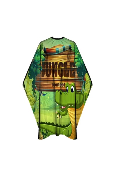 Pauco Profesional Pelerina frizerie pentru copii Barber Mood Jungle