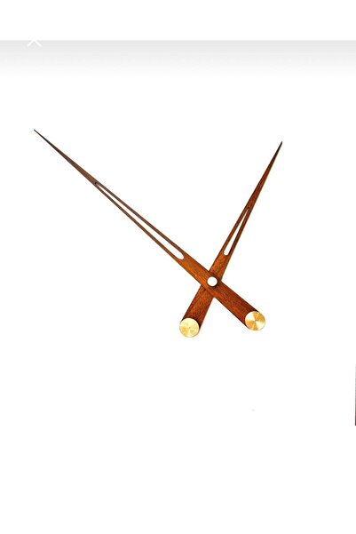 Wallover Design 35 LİK CEVİZ AKREP YELKOVAN SETİ - DUVAR SAATİ AKSESUARI -