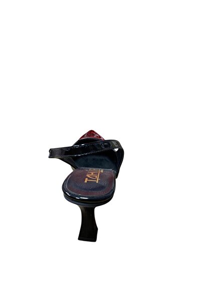 Tahir Women's Open Back Goblet Heel Stiletto