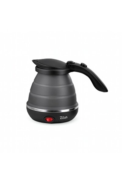 Zilan ZLN-1986 Foldable Kettle – 0.5 L, 750 W, Durable Silicone, Stainless Steel Base, Ideal for T