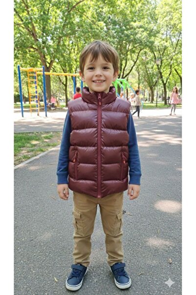 PENGORA Milano Boys' Waterproof Zippered Puffer Vest 2026
