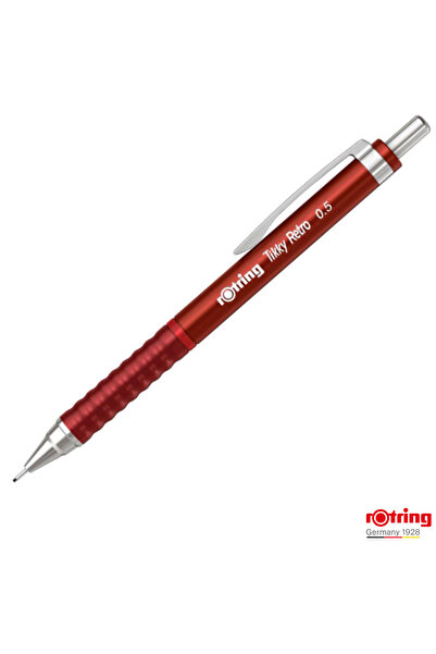 Rotring 0.5mm Mechanical Pencil for Writing, Drawing and Creativity, with Red...