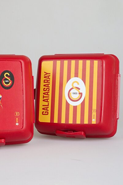 Galatasaray New Season Licensed 2-Piece Nutrition Bowl with a Gift of a Dekomus Pocket Notebook