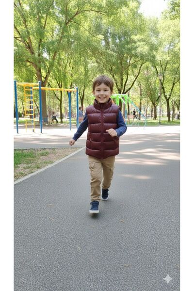 PENGORA Milano Boys' Waterproof Zippered Puffer Vest 2026