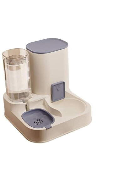 NKX Feeder and Waterer Dog Bowl Cat Bowl 2-in-1 Second Generation Ceramic Model Blue 27X25X27 CM