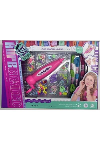 Toybox Hair Braider For Kids,Diy Hair Braiding Styling Tool Quick And Easy Electric Braid Machine