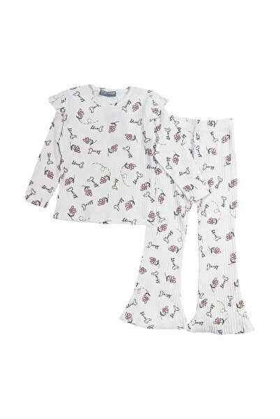Flower Girl's Floral Printed Suit