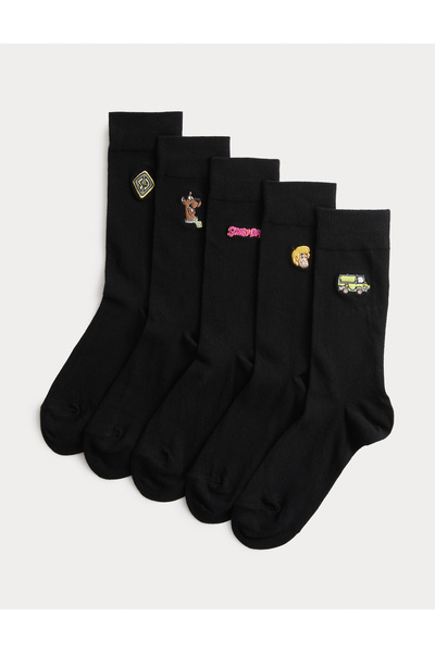Marks & Spencer 5’li Scooby-Doo Pamuklu Çorap Seti