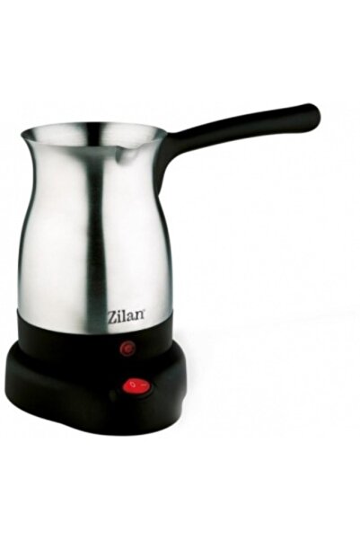 Zilan ZLN-3628 Electric Turkish Coffee Pot (Ibrik) - 800 W, 6 Cups, Stainless Steel, 360° Base