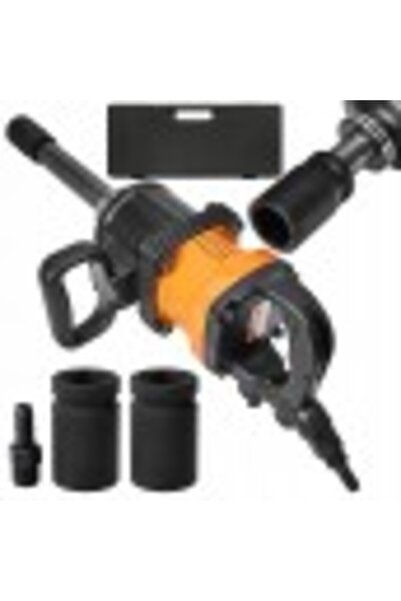 KraftProfesional Pneumatic Impact Wrench 1" 5500 Nm with 32/33 mm Sockets, KD5781