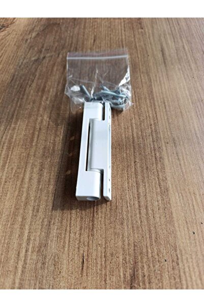 SAĞLAMYAPI Sturdy Structure Pvc Door Hinge Metal 100mm White