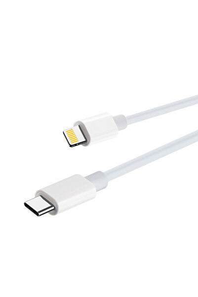 MaxLife Naturals Maxlife MXUC-05 USB-C to Lightning Charging and Data Cable, 2m, 20W, White