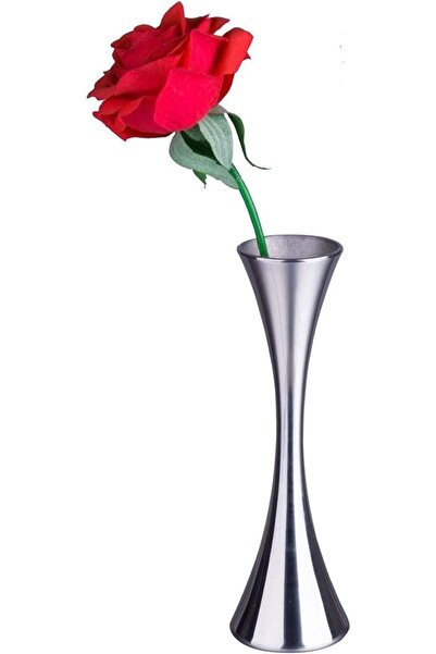 zaizai Single Round Mouth Small Stainless Steel Vase (Round)