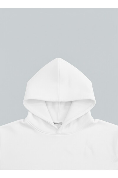 LORVEX Sweatshirt - Tracksuit Set Children Hooded Set Ziplayarak Shut Printed 3 Thread Raised Letters