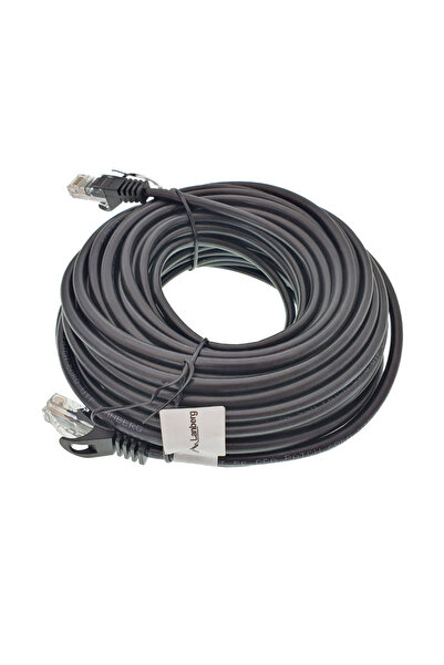 Lanberg Cablu UTP, 40676, cat 5e, lungime 15m, mufat 2xRJ45 AWG 26, 100 MHz, de legatura retea