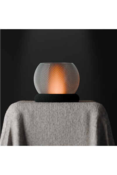 Shoprit Leona | Modern Dekoratif Masa Lambası Abajur | Küre Geometrik Aydınla...