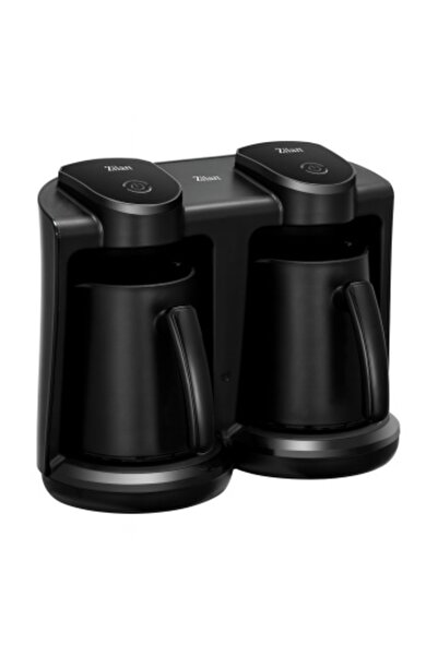 Zilan ZLN-1291 Double Turkish Coffee Maker – 400W+400W, 250ml+250ml, Black