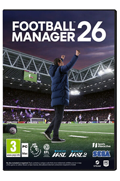 SEGA Football Manager 2026 (Code) for PC