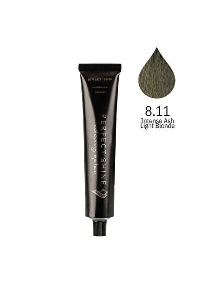 PERFECT SHINE Permanent Profesyonel Saç Boyası 100ml -Ekstra Yoğun Küllü Açık...