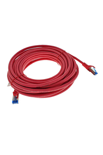 Lanberg Cablu ecranat S / FTP, 42717, cat 6A, mufat 2xRJ45, lungime 10 m, AWG 26, 500 MHz, LSZH