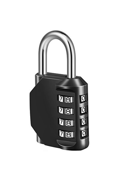 Hobimtek HT-31 Kırılmaz Şifreli Asma Kilit 4 Haneli Su Geçirmez Paslanmaz Sertleştirilmiş Çelik TSA Onaylı