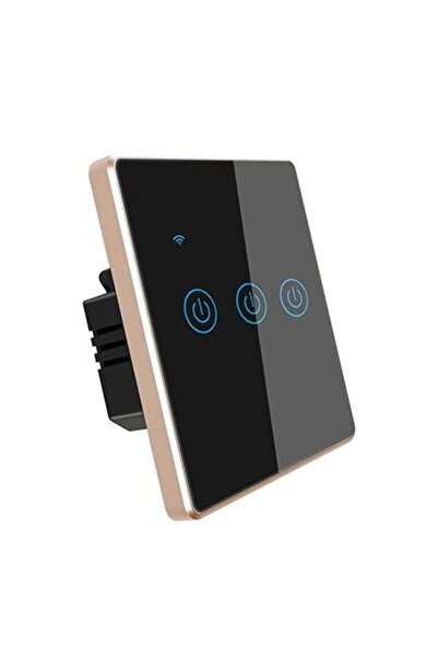 Makayuron WiFi Smart Wall Light Switch, Metal Bezel, Glass Panel, No Neutral ...