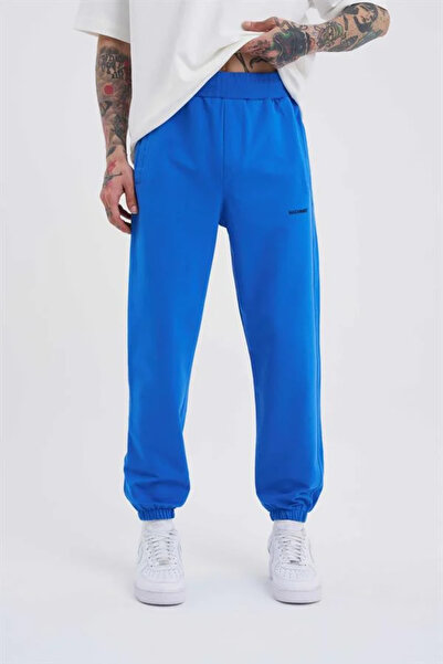 Machinist Ανδρικό άνετο βασικό παντελόνι Jogger με ελαστικό πόδι, ανοιχτό μπλε