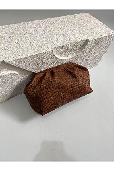 Mia Collection Μοντέλο Block Model για το χέρι και γυναικεία τσάντα ώμου καφέ...