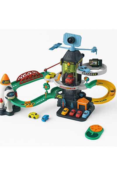 TUFY TOYS SPACE SHUTTLE OTOPARK SETİ