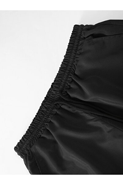 Take Two By Styli Men Black Casual Shirt and Drawstring Pants Co-ords