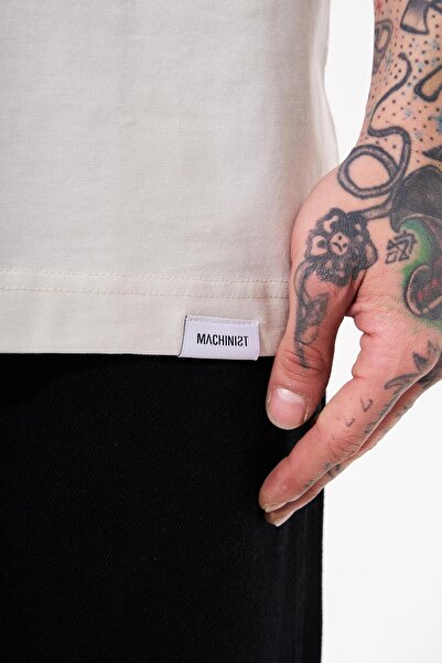 Machinist Men's Basic Cotton Oversized T-Shirt Space Gray