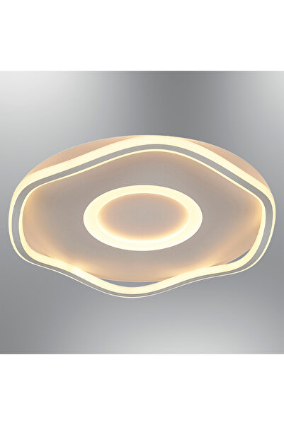 Özcan Aydınlatma 1435-04 Futura 50cm Armatür (3 Renk Led+kumandalı) Beyaz Renk