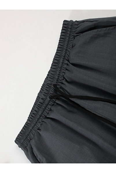 Take Two By Styli Men Grey Stand Collar Shirt and Pants Co-Ords