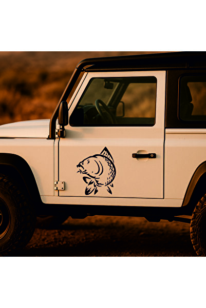 StickITsibiu Big Fish – 4×4 Off-Road Car Sticker – Dimensions 80x64 cm.