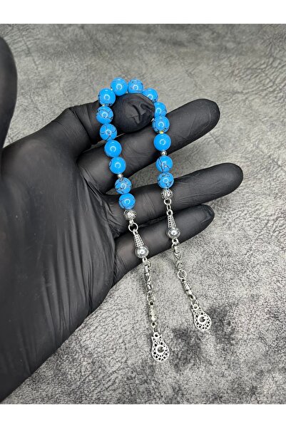 Mos Tespih سبحة زازا سالاماليك الفاخرة من حجر الفيروز الطبيعي