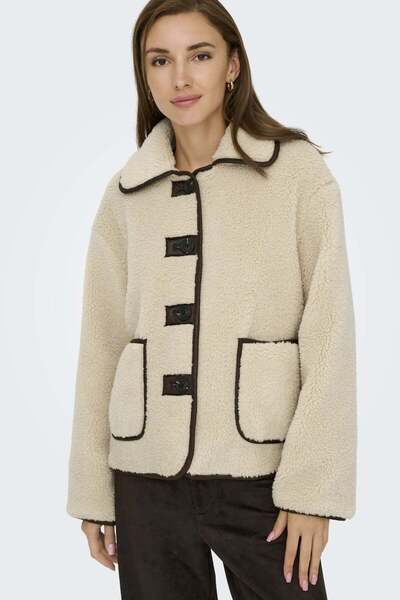 JDY Γυναικείο/Κοριτσίστικο μπουφάν από τσιμέντο Κωδικός μοντέλου: (15365773Cement)