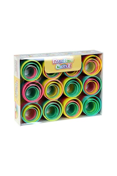 hak-iş oyuncak Renkli 12'li Mini Sihirli Yay Oyuncak Seti