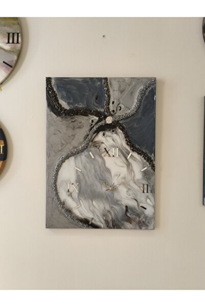 Simeranya Dekor Gri Tonlarda Buluşma – Epoksi Kaplama, Doğal ve Kırık taşlı D...