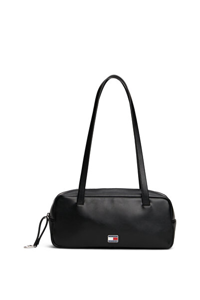 Tommy Hilfiger Women Black City Logo Shoulder Bag