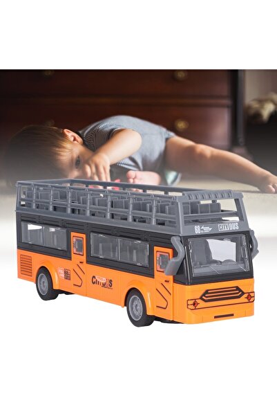 OEM City Bus with Remote Control – Large Model 28 cm, Lights, R/C Control – Toy for Children 3+