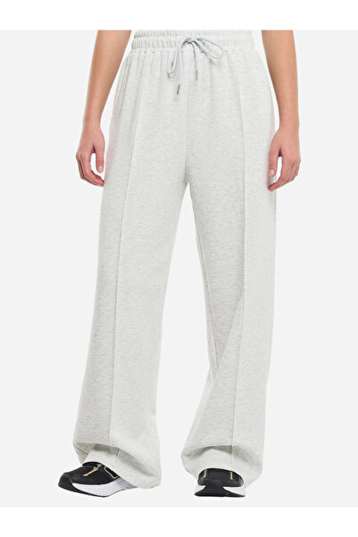 Victor and Jane By Styli White Zip-Up Hoodie and Wide Leg Joggers Co-Ords