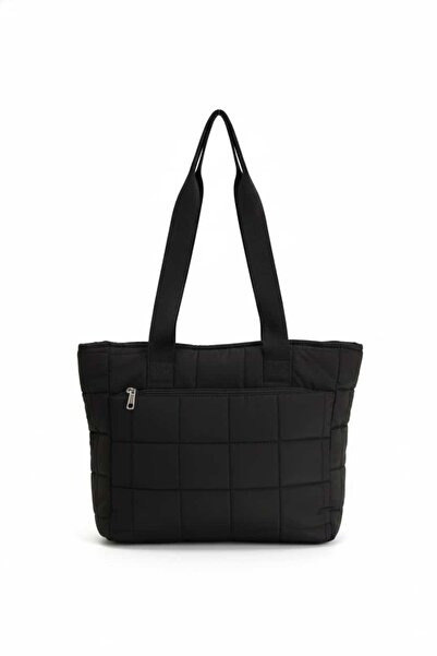 SSO Quilted Zippered Large Volume Women's Handbag and Shoulder Bag