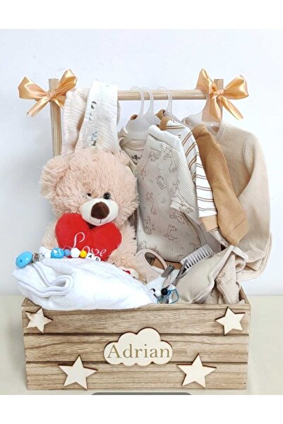 OEM Coș cadou pentru nou-născuți – Delicat și complet