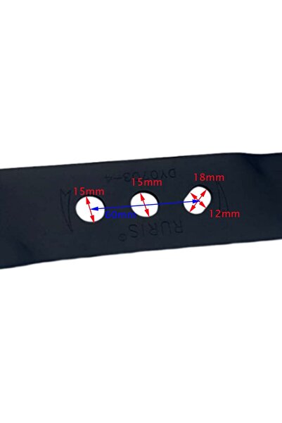 RURIS Lamă de tuns iarba Dac 120xl